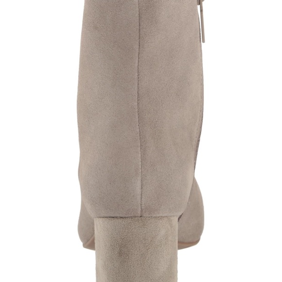 Blondo Women's Alida Waterproof Suede Ankle Bootie in Fallen Rock Gray Size 10 - Picture 6 of 15